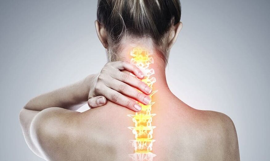 Osteochondrose vun der cervical Wirbelsäule