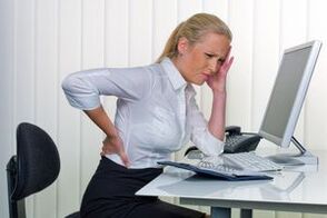 Rückenschmerzen bei Osteochondrose